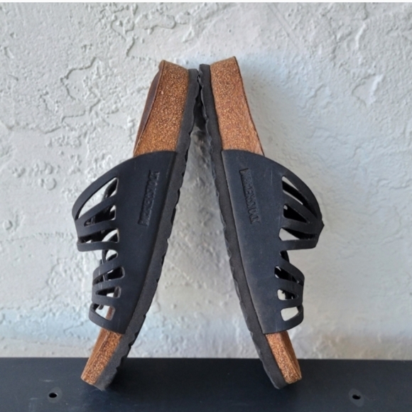 Birkenstock Granada Sandals EU 37 US 6.5 7 Leather | Solid Earthy Color Hippie - Picture 5 of 9